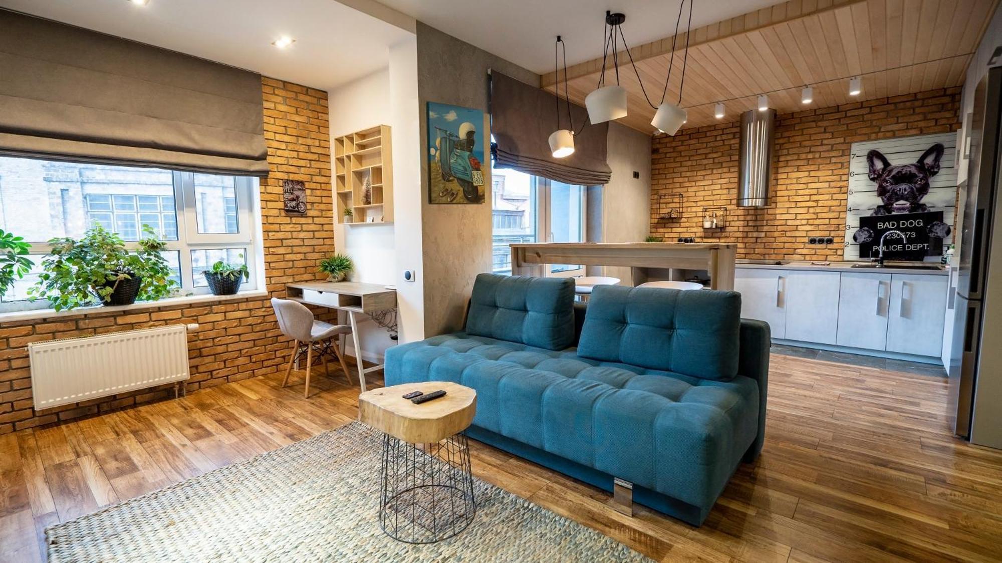 Loft Apartment Near Smart Plaza Polytech Kyjev Exteriér fotografie