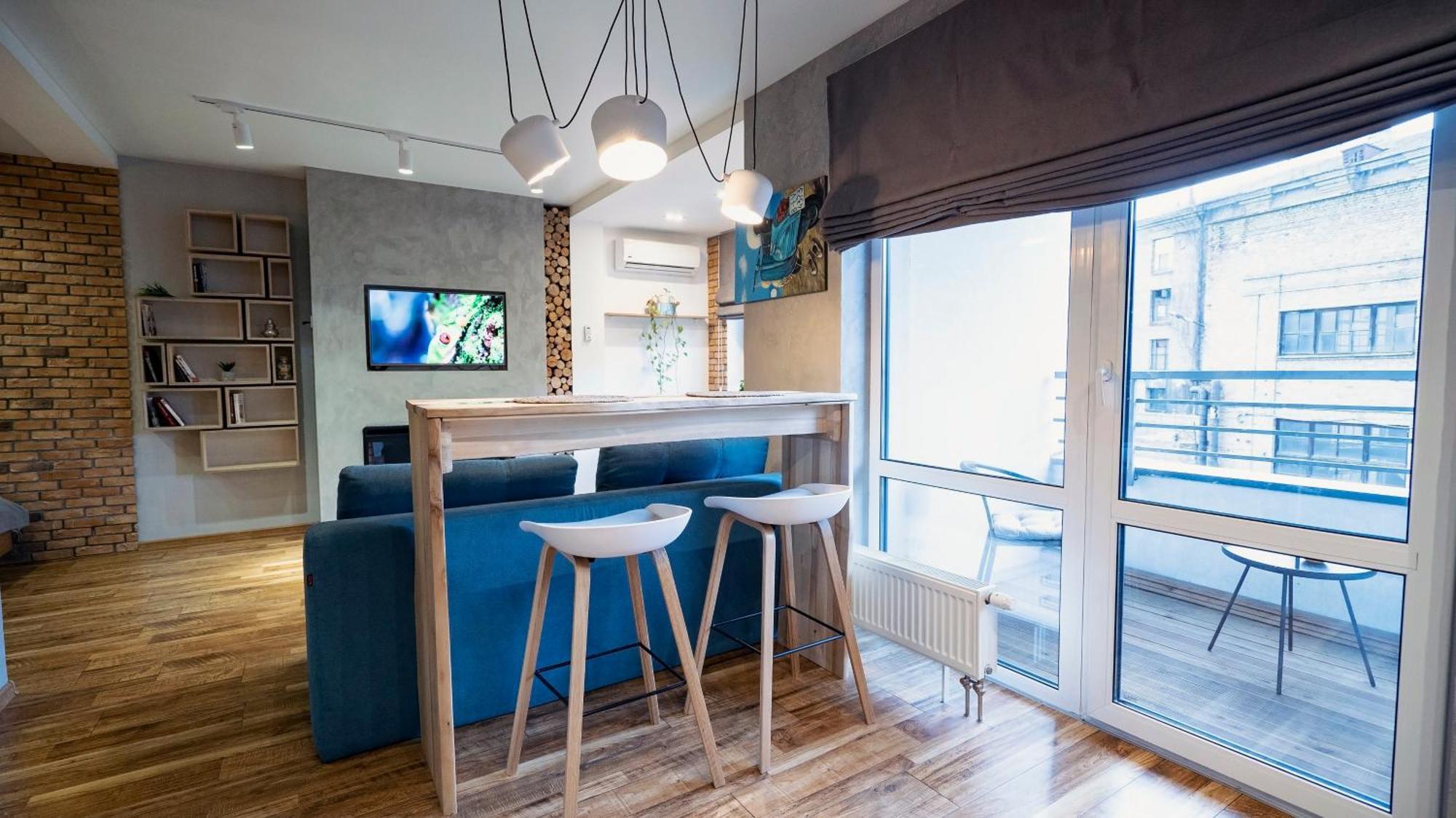 Loft Apartment Near Smart Plaza Polytech Kyjev Exteriér fotografie